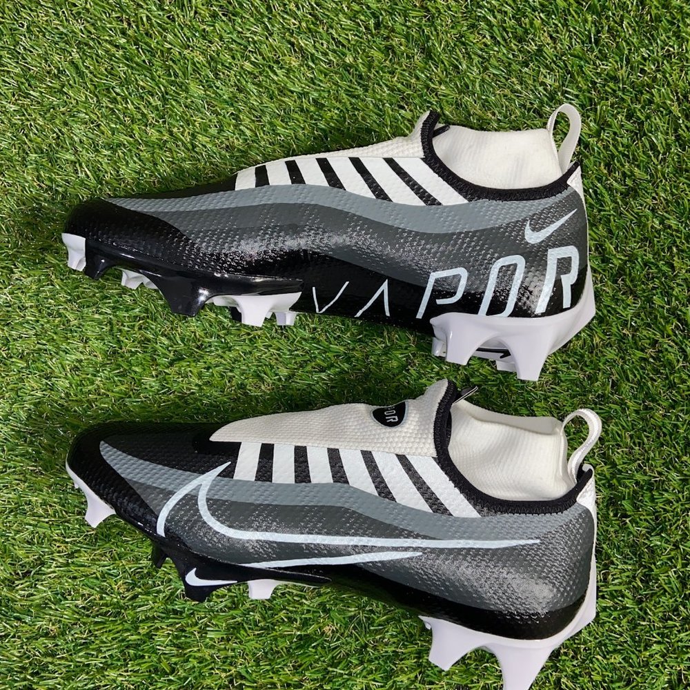 Nike Vapor Edge Pro 360 Black/White Football Cleats DQ3670-001 Men NEW - Picture 6 of 12